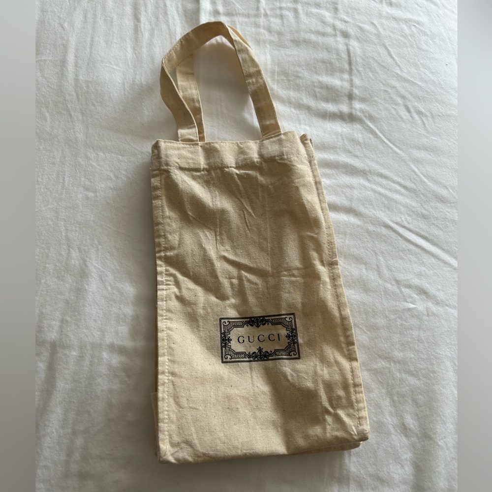 Gucci cotton shopping tote